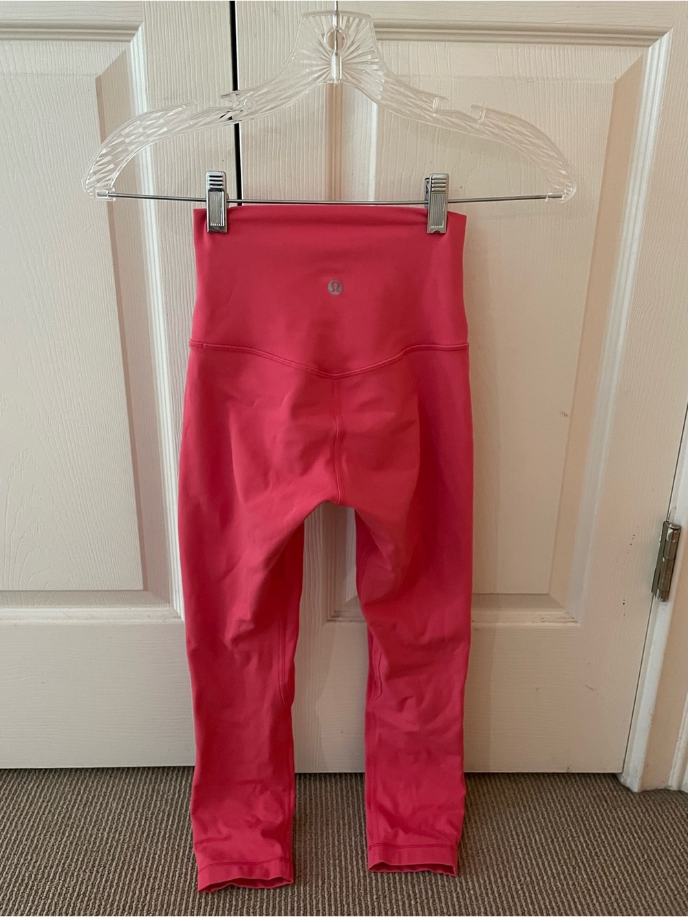 lululemon athletica Bright Pink High-Rise Kids Leggings